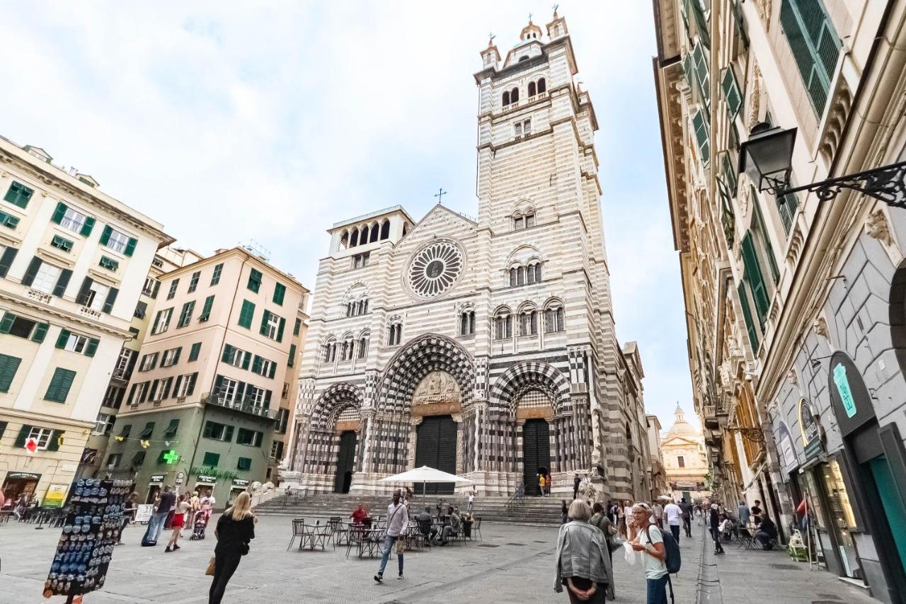 Cattedrale Di San Lorenzo Rooms Genoa Ngoại thất bức ảnh